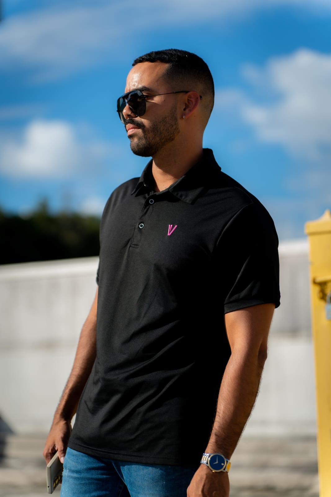 BLACK POLO